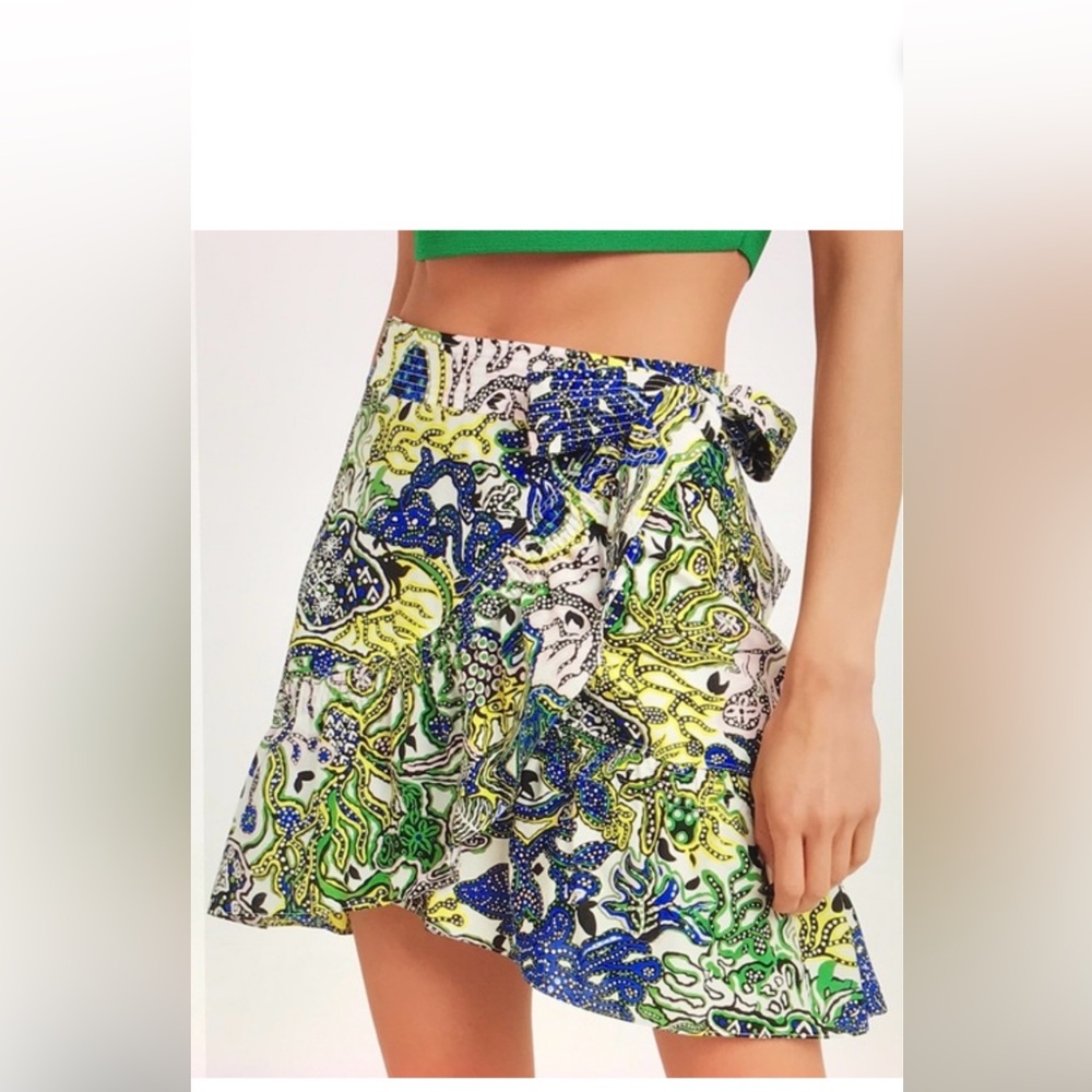 Alc Hamptons wrap skirt